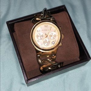 Michael Kors Runway Gold Watch MK3131